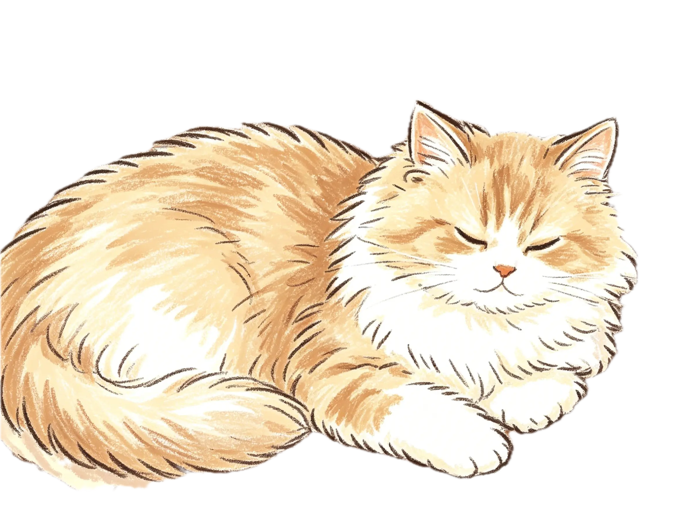 右侧呆呆猫小助理，躺在猫窝里